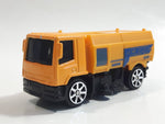 Maisto Street Sweeper Yellow Die Cast Toy Car Vehicle