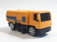 Maisto Street Sweeper Yellow Die Cast Toy Car Vehicle