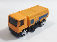 Maisto Street Sweeper Yellow Die Cast Toy Car Vehicle