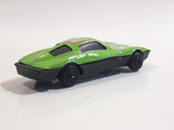 Unknown Brand #102 Motor Rider Green Die Cast Toy Car Vehicle