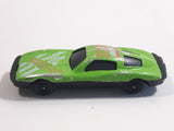 Unknown Brand #102 Motor Rider Green Die Cast Toy Car Vehicle