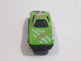Unknown Brand #102 Motor Rider Green Die Cast Toy Car Vehicle