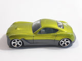 Unknown Brand H24 Lime Green Die Cast Toy Car Vehicle