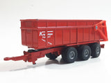 Siku Krampe Kipper Tridem TW 900 Tipping Hydraulic Trailer Red Die Cast Toy Car Vehicle