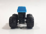 Unknown Brand Blue Monster Truck #24 Miniature Plastic Die Cast Toy Car Vehicle