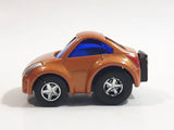 Welly No. 2718 2003 Nissan Fairlady Z Dark Orange Pullback Friction Motorized Die Cast Toy Car Vehicle