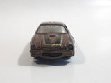 Vintage Yatming Chevy Camaro Z28 Brown No. 1077 Die Cast Toy Muscle Car Vehicle with Opening Doors Made in Hong Kong