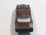 Vintage Yatming Chevy Camaro Z28 Brown No. 1077 Die Cast Toy Muscle Car Vehicle with Opening Doors Made in Hong Kong