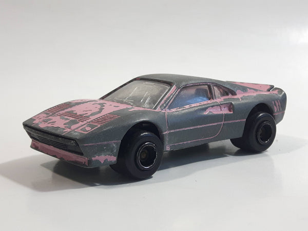 HTF Color Vintage Majorette No. 211 Ferrari GTO Pink 1:56 Scale Die Cast Toy Car Vehicle - Made in France