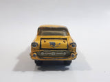 Ertl '57 Chevy Bel Air Yellow Die Cast Toy Car Vehicle with Opening Hood - Hong Kong
