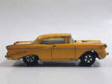 Ertl '57 Chevy Bel Air Yellow Die Cast Toy Car Vehicle with Opening Hood - Hong Kong