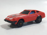 Vintage 1980 Kidco Burnin' Key Cars Datsun 280ZX Turbo Red Plastic Body Toy Car Vehicle - No Key - 1/64 - Hong Kong