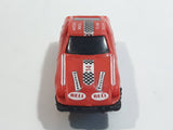 Vintage 1980 Kidco Burnin' Key Cars Datsun 280ZX Turbo Red Plastic Body Toy Car Vehicle - No Key - 1/64 - Hong Kong