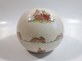 Vintage Royal Doulton Bunnykins Round Ceramic Coin Bank
