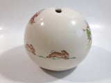 Vintage Royal Doulton Bunnykins Round Ceramic Coin Bank