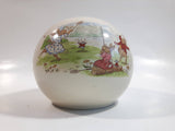 Vintage Royal Doulton Bunnykins Round Ceramic Coin Bank