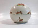 Vintage Royal Doulton Bunnykins Round Ceramic Coin Bank