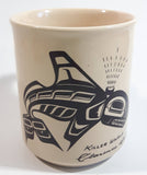 Vintage Clarence A. Wells Killer Whale Orca Pottery Coffee Mug