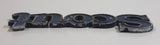 Vintage Jeep Scout Blue Metal Car Automobile Emblem Name Plate Letters Auto Part
