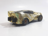 Bao Fan No. M3 Gold Chrome Plastic Die Cast Toy Car Vehicle