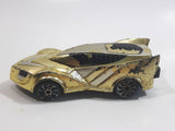 Bao Fan No. M3 Gold Chrome Plastic Die Cast Toy Car Vehicle