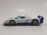 2005 Hot Wheels First Editions: Realistix Maserati MC12 Pearl White Die Cast Toy Car Vehicle