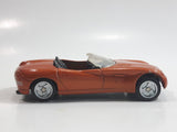 Maisto Dodge Convertible Copper Orange Die Cast Toy Car Vehicle