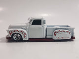 2005 Hot Wheels La Troca Truck White Die Cast Toy Car Lowrider Vehicle