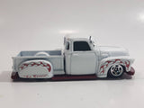 2005 Hot Wheels La Troca Truck White Die Cast Toy Car Lowrider Vehicle