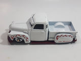 2005 Hot Wheels La Troca Truck White Die Cast Toy Car Lowrider Vehicle