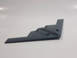 Northrop Stealth Bomber 0219 Flat Gun Metal Grey 1:280 Scale Die Cast Toy Military Air Force Airplane No Stand