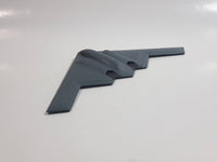 Northrop Stealth Bomber 0219 Flat Gun Metal Grey 1:280 Scale Die Cast Toy Military Air Force Airplane No Stand