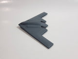 Northrop Stealth Bomber 0219 Flat Gun Metal Grey 1:280 Scale Die Cast Toy Military Air Force Airplane No Stand