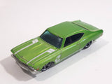2009 Hot Wheels Muscle Mania '69 Chevelle SS 396 Metalflake Light Green Die Cast Toy Muscle Car Vehicle