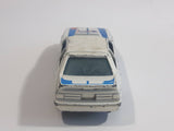 2011 Hot Wheels HW Racing '92 Ford Mustang Pearl White Die Cast Toy Car Vehicle