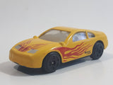 Unknown Brand Yellow Die Cast Toy Car Vehicle