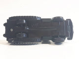 Unknown Brand Military Army Semi Truck with Tracks Dark Green Camouflage Die Cast Toy Car Vehicle