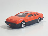 Greenbrier 9804 Sedan Bright Orange Die Cast Toy Car Vehicle