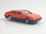 Greenbrier 9804 Sedan Bright Orange Die Cast Toy Car Vehicle