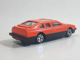 Greenbrier 9804 Sedan Bright Orange Die Cast Toy Car Vehicle