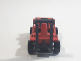 2001 Hot Wheels CAT Fork Lift Red Cast Toy Car Construction Vehicle