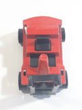 2001 Hot Wheels CAT Fork Lift Red Cast Toy Car Construction Vehicle