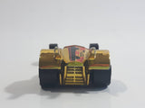 2015 Hot Wheels HW Race Super Chromes RD-06 Gold Chrome Die Cast Toy Race Car Vehicle