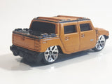 2001 Maisto Hummer H2 Concept Metalflake Copper Orange Die Cast Toy Car Vehicle