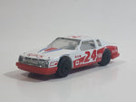Maisto Special Edition Buick Lasabre Stock Car #24 "Carolina Kid" White Red Die Cast Toy Car Cop Vehicle