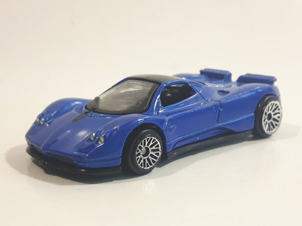 MotorMax Pagani Zonda C12 Blue 1/64 Scale Die Cast Toy Car Vehicle