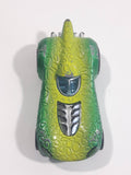 2010 Hot Wheels Disney Pixar Toy Story 3 Rex Rider Two-Tone Satin Green and Lime Green Die Cast Toy Character Car Vehicle