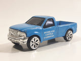 Maisto Ford F-350 Super Duty Pick Up Truck Blue Die Cast Toy Car Vehicle