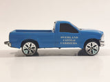 Maisto Ford F-350 Super Duty Pick Up Truck Blue Die Cast Toy Car Vehicle