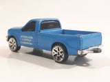 Maisto Ford F-350 Super Duty Pick Up Truck Blue Die Cast Toy Car Vehicle